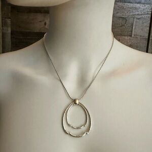 Brighton In Bloom Pendant Retired Silver Pendant Necklace